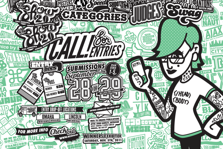 AIGA Nebraska Presents The Show 20